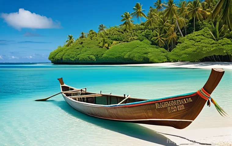 키리바시에서 사업 시작하기 - **Prompt 1: "A vibrant and picturesque scene showcasing the beautiful culture and tourism of Kiribat...