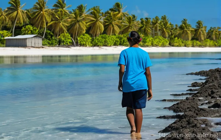 키리바시 부동산 시장 - **Prompt 1: Kiribati Coastal Resilience**
    "A resilient Kiribati family, including parents and ch...